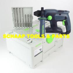 Accu Combihamer met beitelfunctie KHC-S 18-Basic-Set met SDS opname en boorcassette in SYS3 DF M 187 | 578748